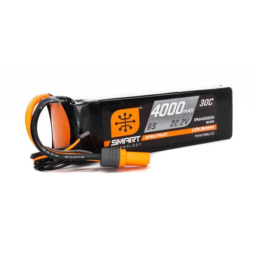 SPMX40006S30 22.2V 4000mAh 6S 30C Smart LiPo Battery, IC5