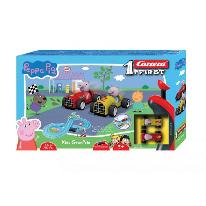 Carrera 20063043 Peppa Pig Kids GranPrix Racing Set - Ages 3 Carrera 20063043 Peppa Pig Kids GranPrix Racing Set - Ages 3