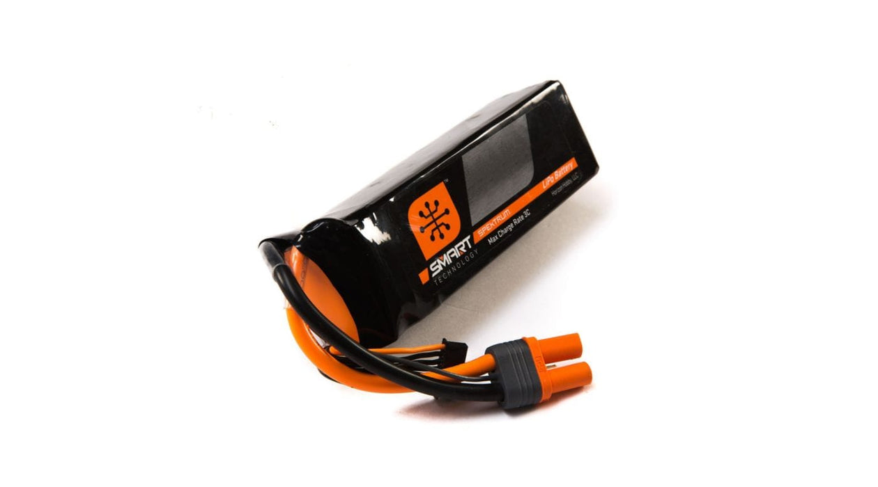 SPMX32003S30 11.1V 3200mAh 3S 30C Smart LiPo Battery, IC3