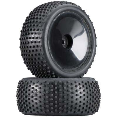 DIDC1135 Square Block Tire/Dish Wheel Black 4.18MT (2)-In Store Only