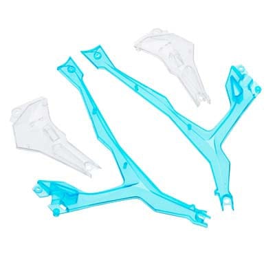 DIDE1183 LED Arm Covers Blue Vista UAV/FPV-In Store Only