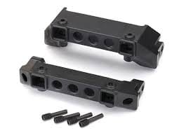 TRA8237  Bumper mounts, front & rear/ screw pins (4)