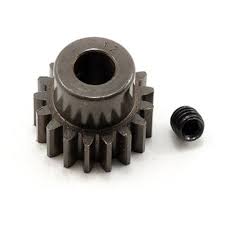 RRP8717  XHARD 5MM BORE .8MOD PINION 17T