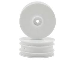 TDR510014 WHEEL RIM  FRONT: 14 MM HEX WHITE (2PCS)