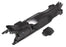 TRA5637X  Skidplate, transmission, nylon (black)/ cover