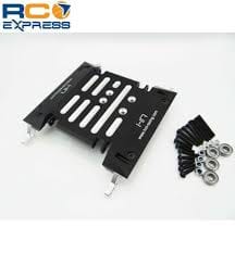 WRA133M01  CNC Machined Multi Mount Skid Plate Wraith