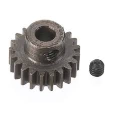 RRP8721  XHARD 5MM BORE .8MOD PINION 21T