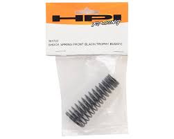 HPI101783 Shock Spring Front Black Trophy Buggy