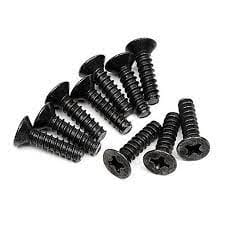 HPIZ578 Flat Head Screw 3x12 RS4 Pro (10)