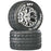 DTXC3505 Bandito MT 2.8" Truck Mntd 1/2" Offset Chrm (2)