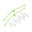 DUB2253 Body Klip Retainers Lime Green (2)