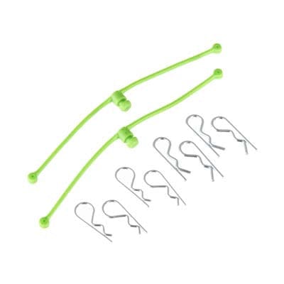 DUB2253 Body Klip Retainers Lime Green (2)