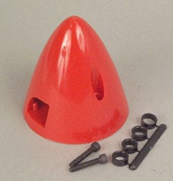 DUB286 4 Pin Spinner,2-1/2" Red