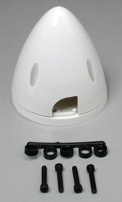 DUB296 4 Pin Spinner,3" White