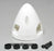 DUB541 3 Blade Spinner,2",White