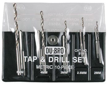 DUB510 Tap & Drill Set, Metric
