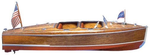 DUM1234 1940 19' Chris Craft Barrel Back Boat Kit