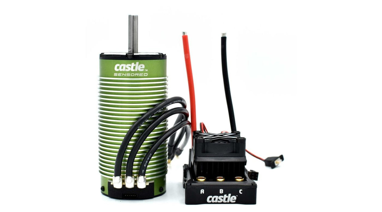 CSE010016501 1/6 Mamba Monster X 8S Waterproof ESC/2028-800Kv Sensored Brushless Motor Combo: 6.5mm Bullet