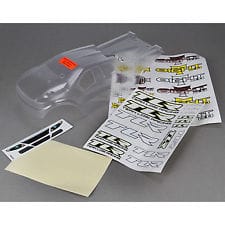 LOSB8049  Speed-T Body, Clear with Stickers