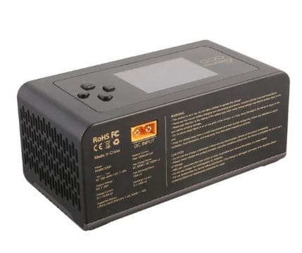 GEA300WD300-UB Gens Ace IMARS D300 G-Tech AC/DC 15A x 2 Batterr Charger Black