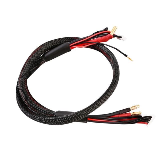 GEAC005 Gens Ace 2S/4S Charge Cable: 5mm Bullet With 4.0mm Connector