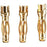 GPMM3114 Gold Plated Bullet Connector Male 4mm (3)