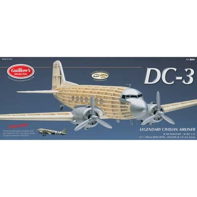 GUI804 Guillow Douglas DC3