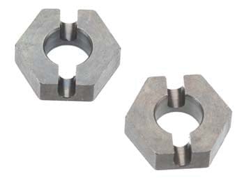 HBS61499 FRNT WHL HUB SET LOSI WHEELS: D4