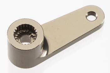 HBS67167 ALUM STEERING SERVO HORN: JR