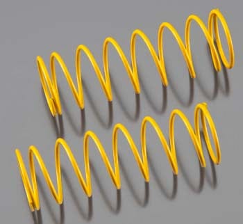 HBS67451 Big Bore Shock Spring (2), Yellow, 68mm: D8