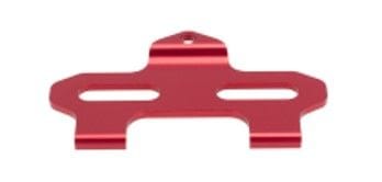 HDTLTX001A Hobby Details Traxxas 1/18 Teton Aluminum Battery Tray-Red