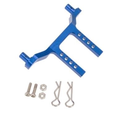 HDTLTX005B Hobby Details Traxxas 1/18 Teton Aluminum Front Body Mount-Blue