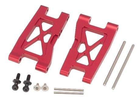 HDTLTX010A Hobby Details Traxxas 1/18 Teton Aluminum F/R Suspension Arm Red