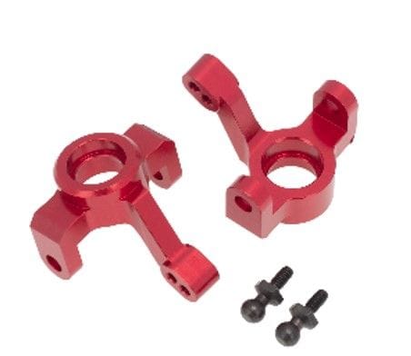 HDTLTX011A Hobby Details Traxxas 1/18 Teton Aluminum Steering Knuckle - Red