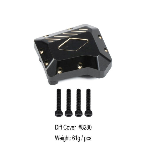 HDTTR01001 Hobby Details TRX4/TRX6 Brass Axle Differential Cover (1)