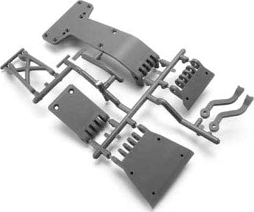 HPI104665 High Performance Skid Plate Set Gray