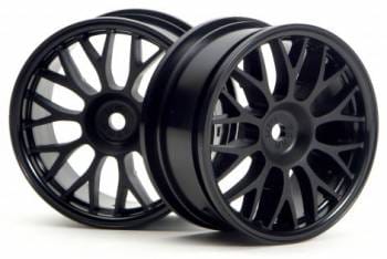 HPI3711 Mesh Wheel 26mm Blk (2)