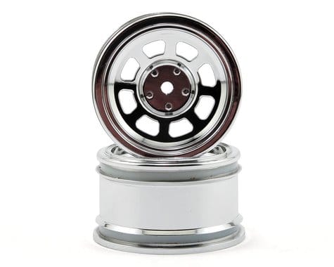 HPI3861 HPI 31mm Vintage Stock Car Wheel (Chrome) (2) (6mm Offset)