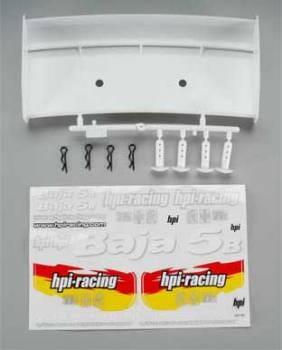 HPI85451 Wing Set White/Baja 5B