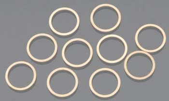 HPIZ891 Washer 10x12x0.1mm Copper (10)
