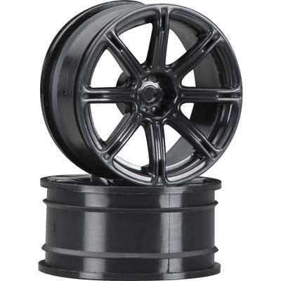 HPI3306 Work Emotion XC8 Whl 26mm Blk 3mm Offset (2)