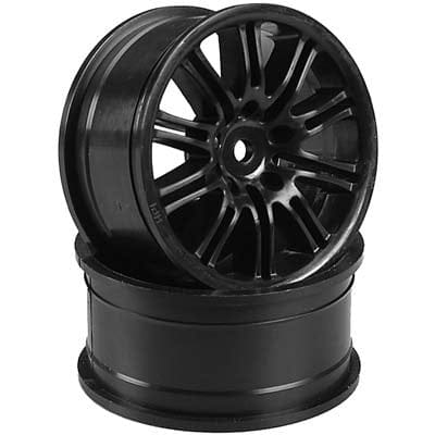 HPI3771 10-SPOKE SPORT WHL, 26MM, BLACK