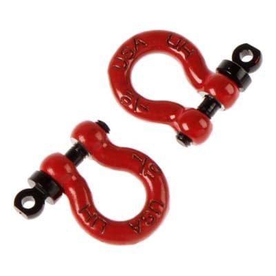 tow hook red