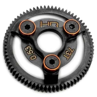 HRASTE873  Steel 73T 48P Spur Gear Slash Orange