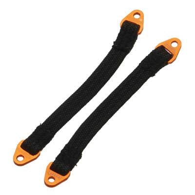 HRASLS100T0303 Susp Travel Limit Straps 100mm (2) Orange