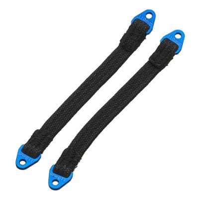 SLS110T0606 Susp Travel Limit Straps 110mm (2) Blue