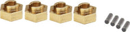 HRASXTF10H Brass Stock Wheels hub 7mm hex SCX24