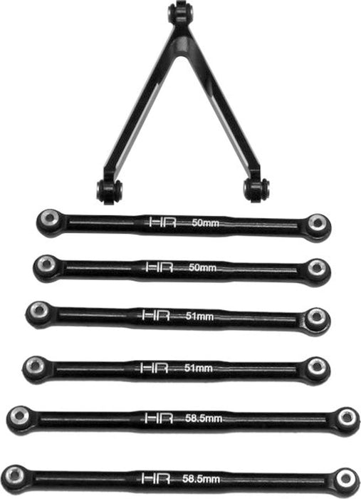 HRASXTF133J01 Aluminum Link Set for LWB (133.7mm) SCX 24