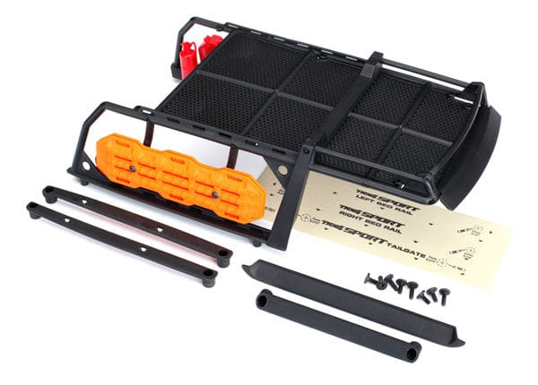 TRA8120X Traxxas Expedition rack, complete (includes traction boards,