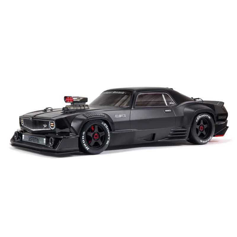 ARA7617V2T1 1/7 FELONY 6S BLX Street Bash All-Road Muscle Truck RTR BL